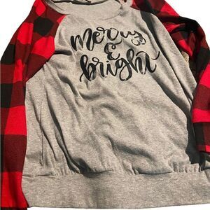 Cestyke size medium Christmas sweatshirt excellent  condition see pics